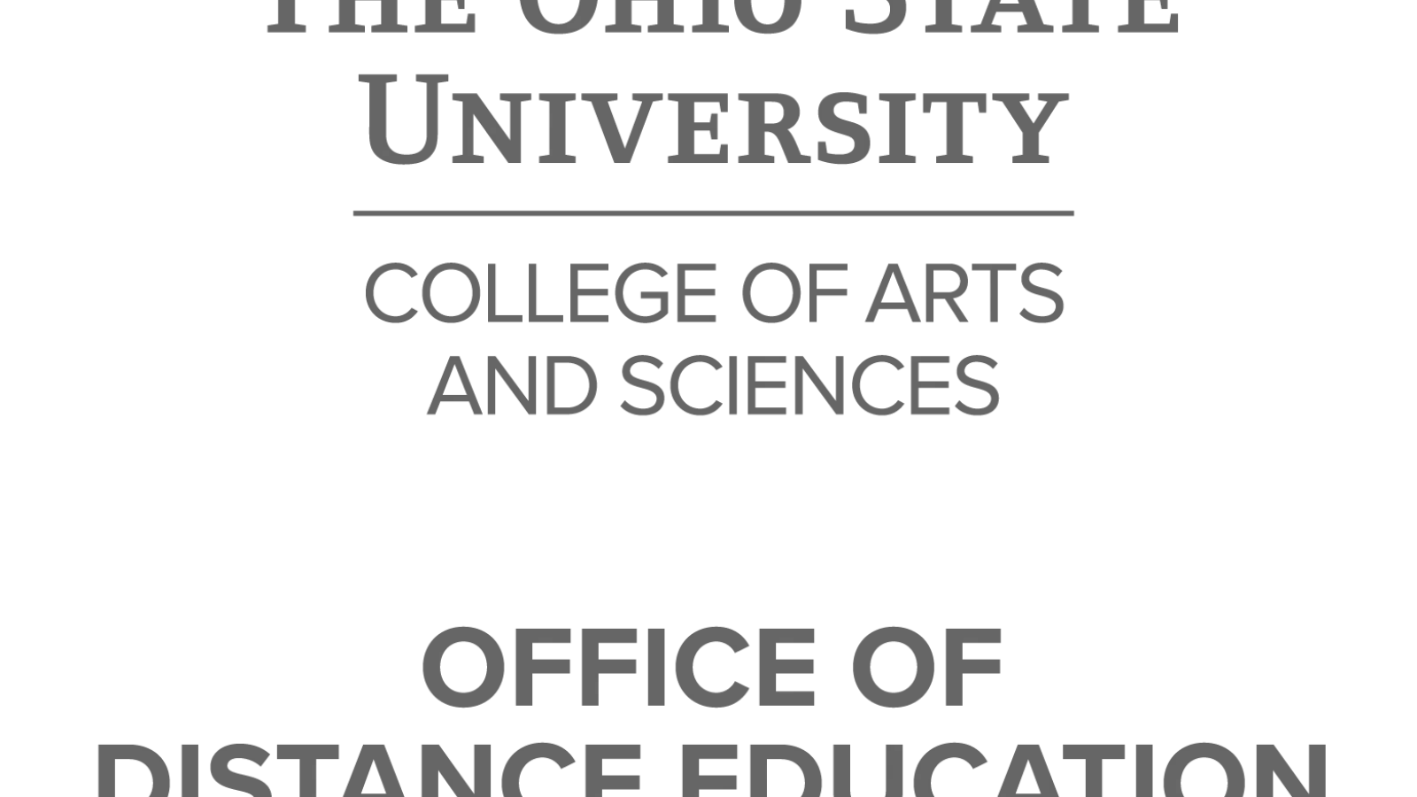 Office of DIstance Education Logo 