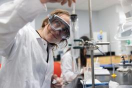 Chemistry student